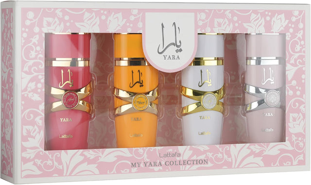 SET MY YARA COLLECTION LATTAFA 4 PIEZAS EDP 25 ML