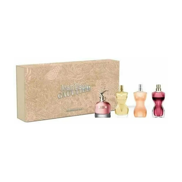 JEAN PAUL GAULTIER MINI AGUA DE PERFUME DE 6 ML AGUA DE PERFUME DE 6 ML AGUA DE PERFUME DE 6 ML AGUA DE TOCADOR DE 6 ML 4 PC