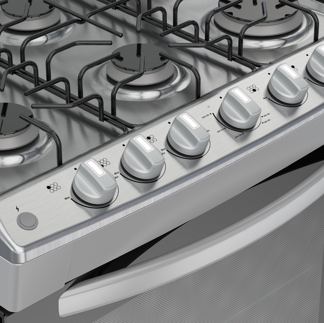 Estufa Whirlpool de Gas De Piso 30 pulgadas (IN) 6 quemadores Gris - sin inventario