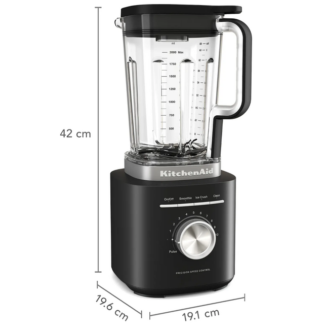 Licuadora Pure Power 2L + 2 Vasos Personales 500ml cu