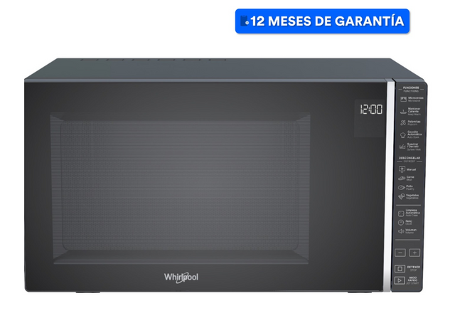Horno de microondas Whirlpool 1.1 pies cúbicos / 30 L Negro
