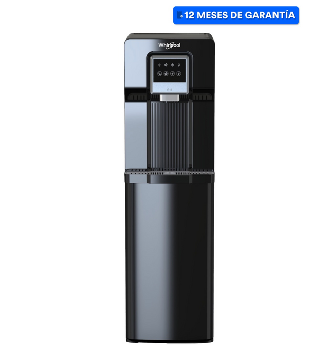 Despachador de agua con fábrica de hielo Negro - Sin inventario