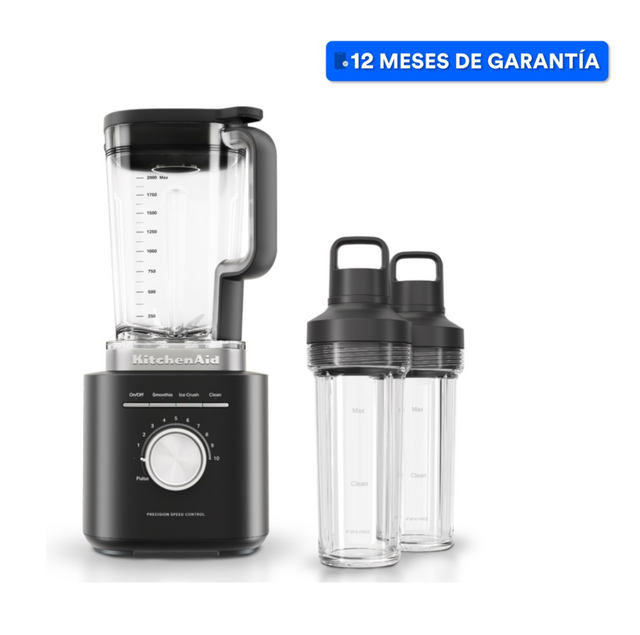 Licuadora Pure Power 2L + 2 Vasos Personales 500ml cu