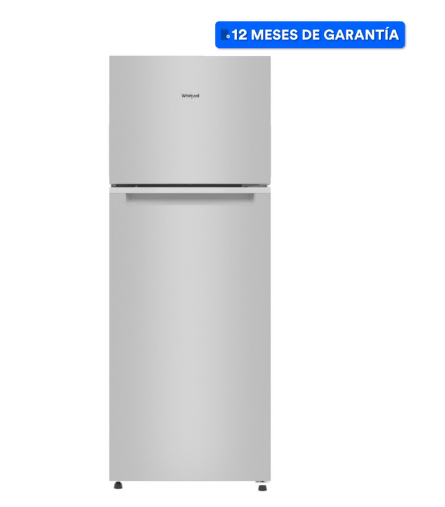 Refrigerador Whirlpool 13 pies cúbicos Top Mount 2 puertas Gris