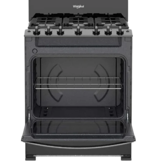 Combo HOT Estufa a gas al piso Negra + Horno de microondas 0.7 pies