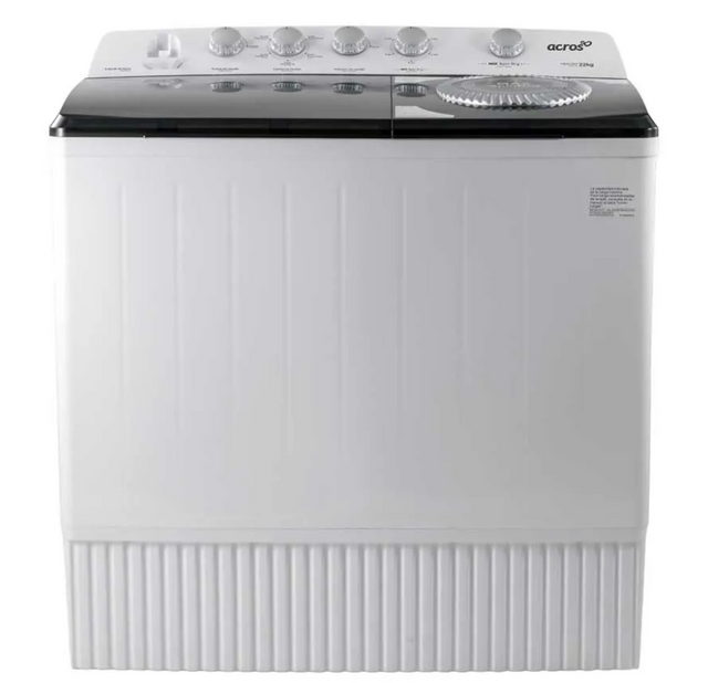 Combo HOME NOVA Lavadora 22kg Dos tinas Semiautomática+Estufa al piso con puerta panorámica 30"