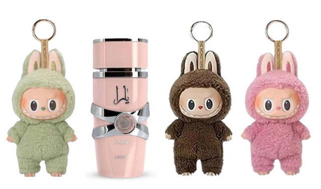 PROMO PERFUME YARA EDP 100 ML + PELUCHE LLAVERO JUMBO COLOR SORPRESA