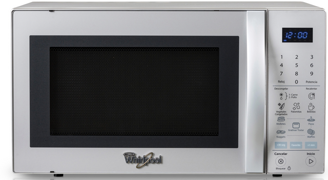 Horno de microondas Whirlpool 1.4 pies cúbicos / 39 L Gris