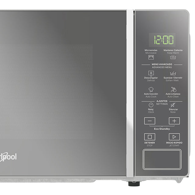 Horno de microondas Whirlpool 0.7 pies cúbicos (ft3) / 20 L Gris