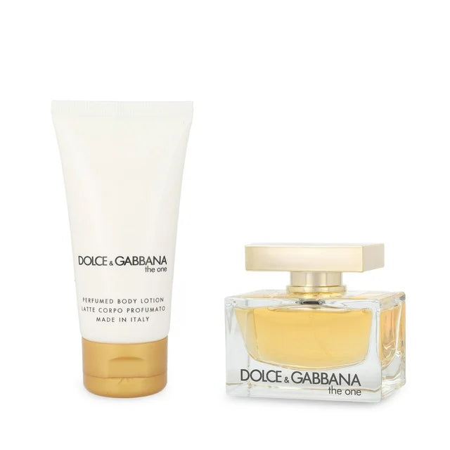 SET DOLCE & GABBANA THE ONE EDP 75 ML CREMA CORPORAL 50 ML 2 PZ