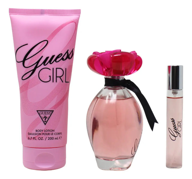 SET GUESS GIRL EDT 100 ML + EDT 15 ML + CREMA CORPORAL 200 ML
