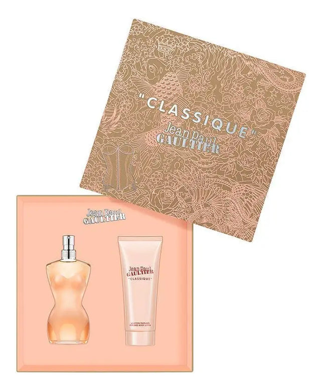 SET JEAN PAUL GAULTIER CLASSIQUE EDT 50 ML + CREMA CORPORAL 75 ML
