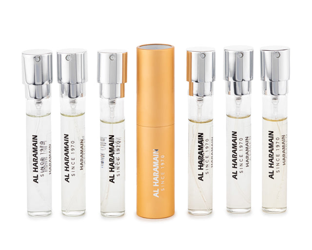 SET AL HARAMAIN AMBER OUD DISCOVERY COLLECTION 6 PIEZAS EDP DE 10 ML