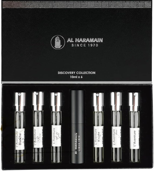 AL HARAMAIN L AVENTURE DISCOVERY COLLECTION SEIS FRAGANCIAS DE 10 ML