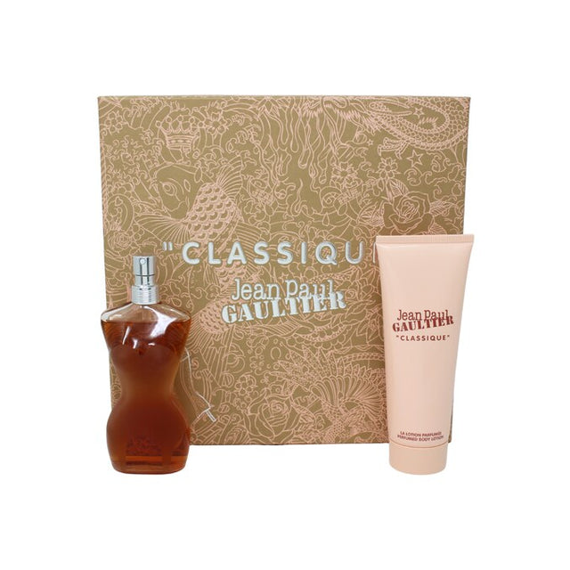 SET JEAN PAUL GAULTIER CLASSIQUE EDT 50 ML + CREMA CORPORAL 75 ML