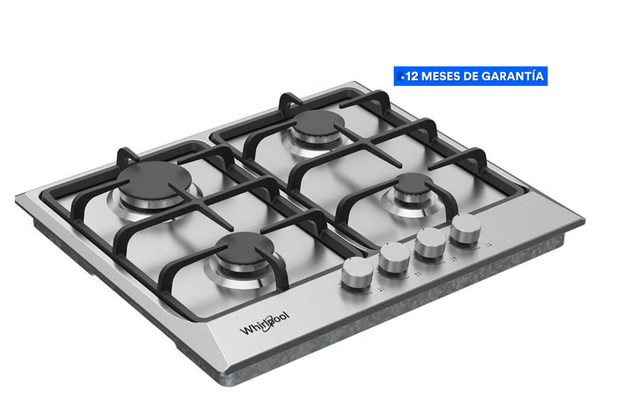 WHR Parrilla Gas Whirlpool 24" WP2421S Acero Inoxidable
