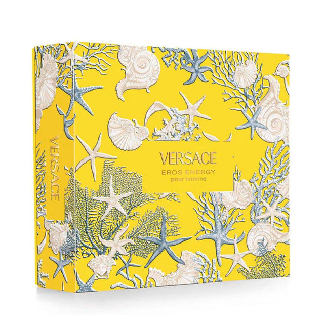 SET VERSACE EROS ENERGY EDP 100 ML + EDP 5 ML + GEL SHAMPOO DE BAÑO 150 ML
