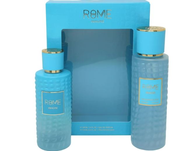 BHARARA	MAST PERFUME ROME IMAGINE	2 PC (AGUA DE PERFUME DE 100 ML  +  ROCIO (BODY MIST) DE 250 ML)